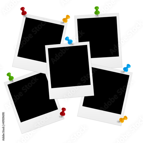Polaroids mit Pin