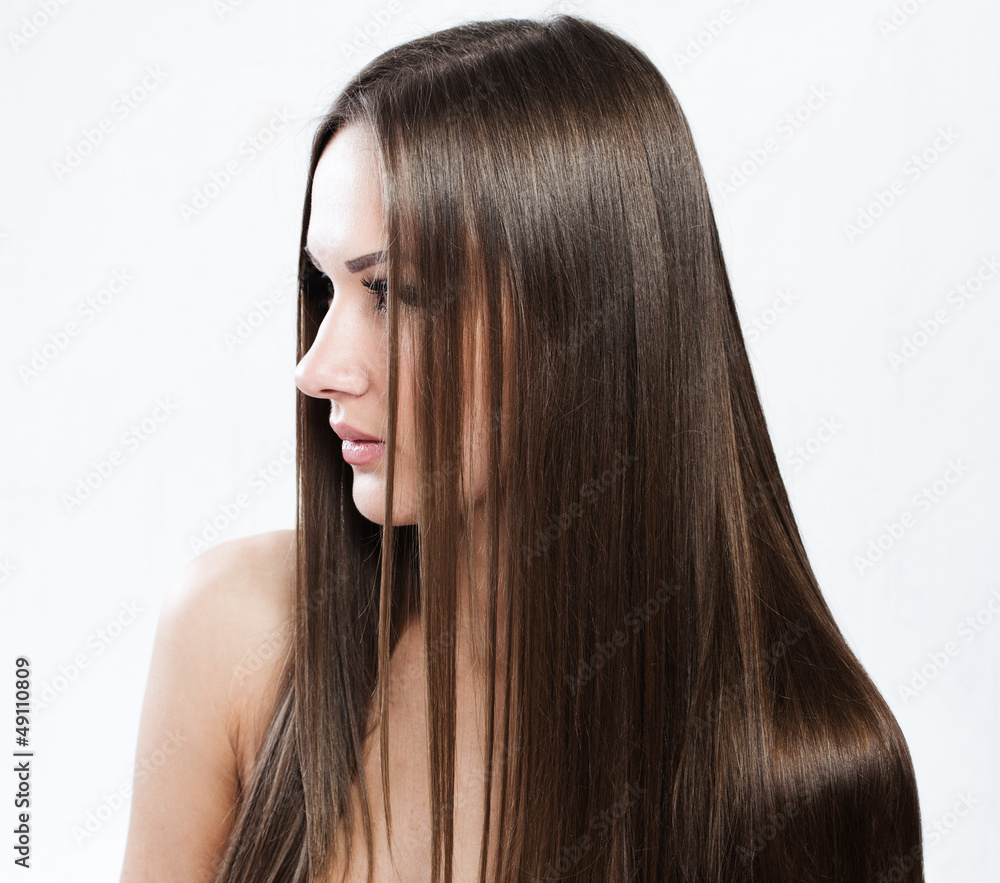 Beautiful Woman with Healthy Long Hair Beautiful Woman with Healthy Long Hair