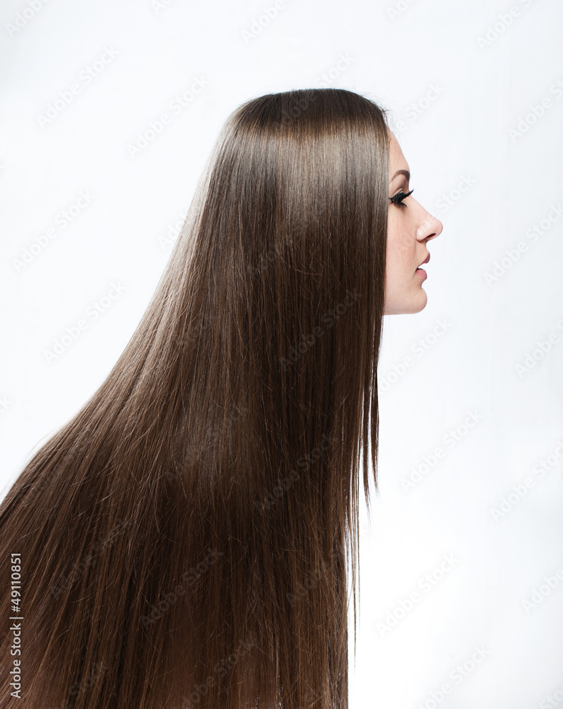 Beautiful Woman with Healthy Long Hair Beautiful Woman with Healthy Long Hair