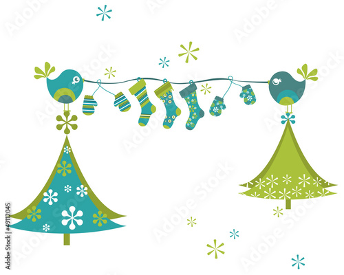 christmas birds