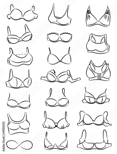 A set of bras