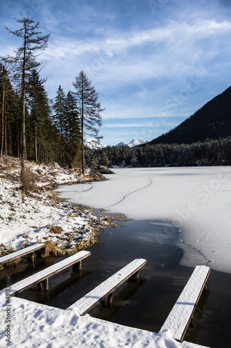 Hintersee im Winter