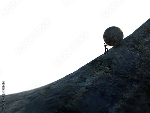 Fotografie, Obraz Sisyphus