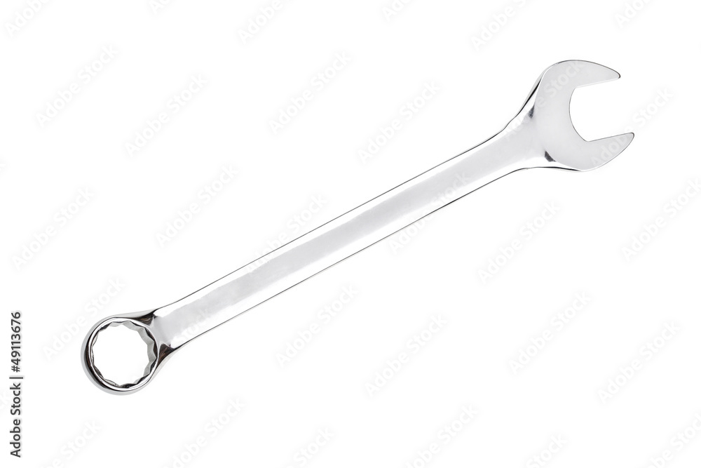 Wrench tool isolated on white background Wrench tool isolated on white background