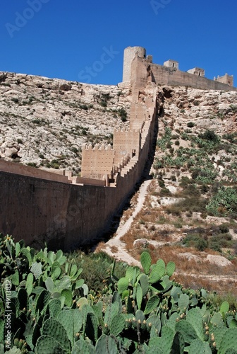 Castle and Jayran wall, Almeria, Spain © Arena Photo UK photo