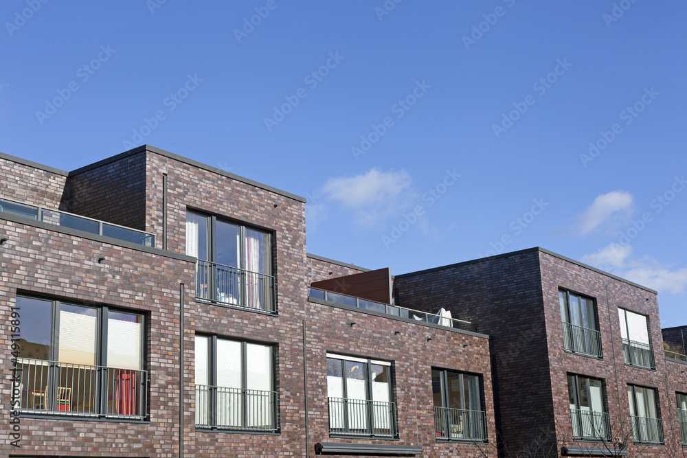 Moderne Stadthäuser in Kiel, Deutschland Moderne Stadthäuser in Kiel, Deutschland