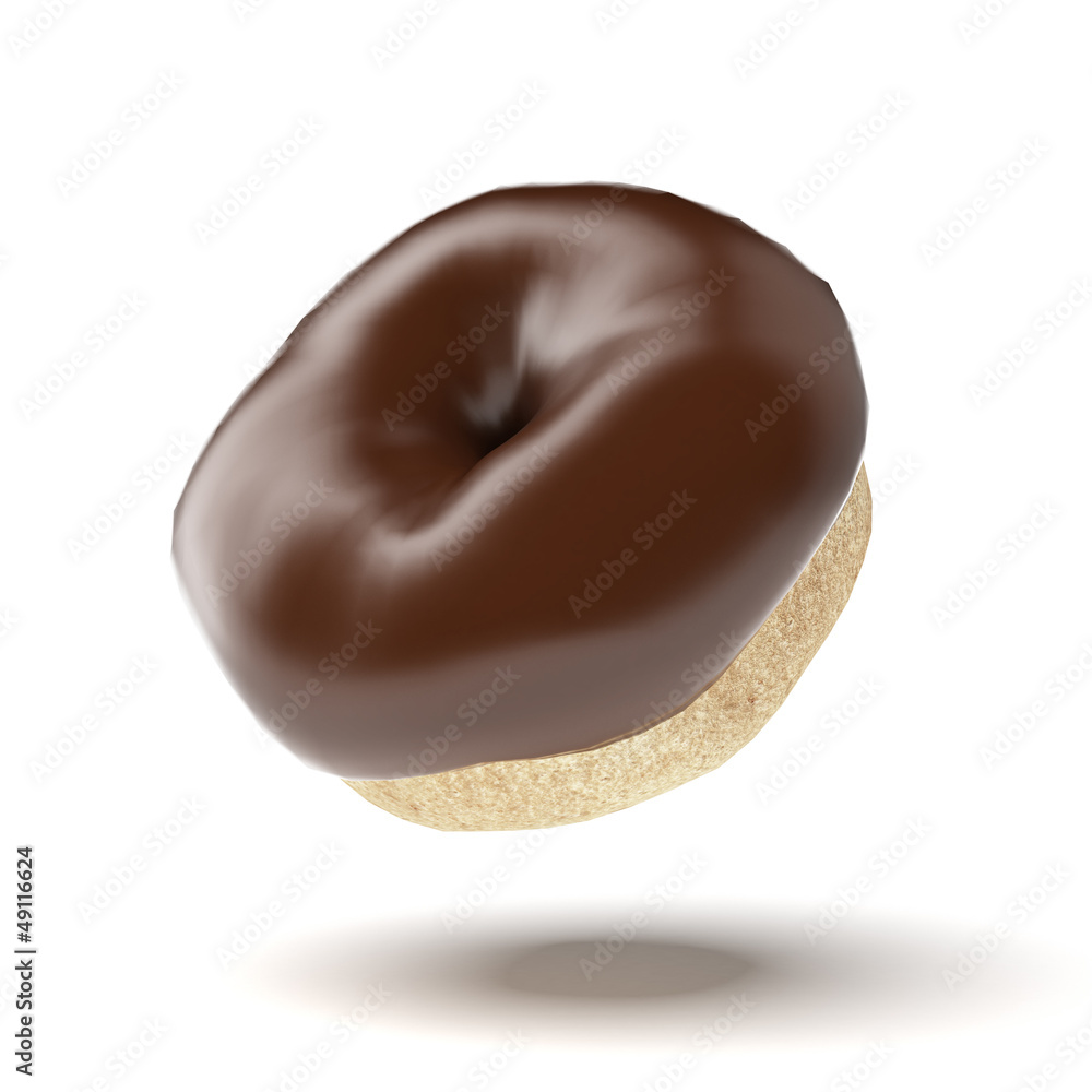 Obraz premium Chocolate donut