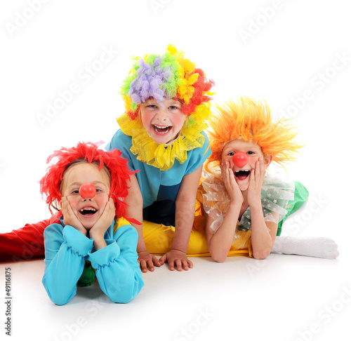 Funny little clowns