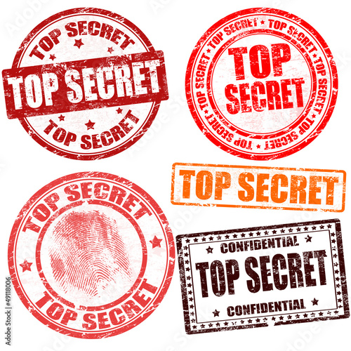 Top secret stamp collection