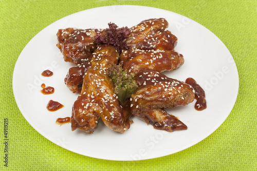 baked chicken wings