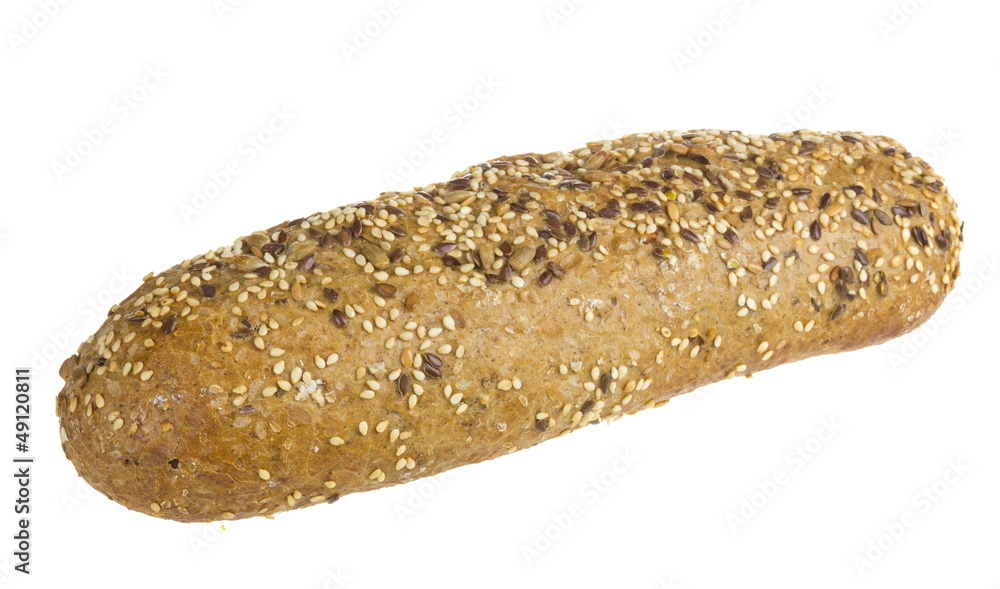 Bread with seeds and herbs
