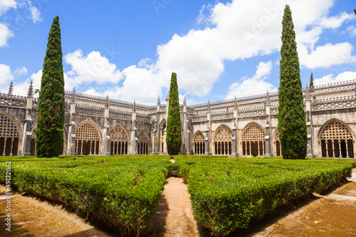 Royal cloister of Batalha monastery, Portugal