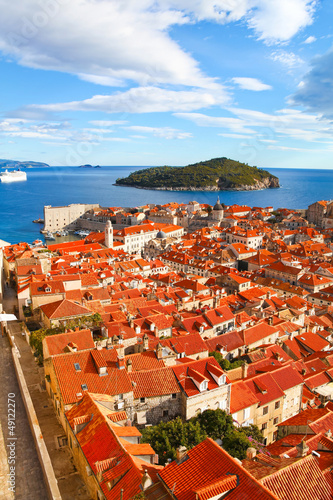 Beautiful panorama of Dubrovnik, Croatia