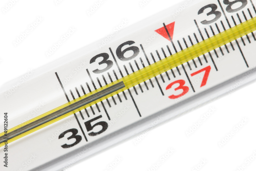 thermometer for people. macro thermometer for people. macro