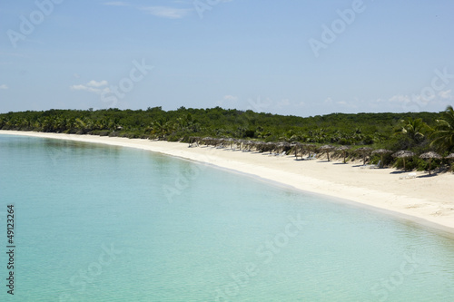 Caribbean beach. Cuba