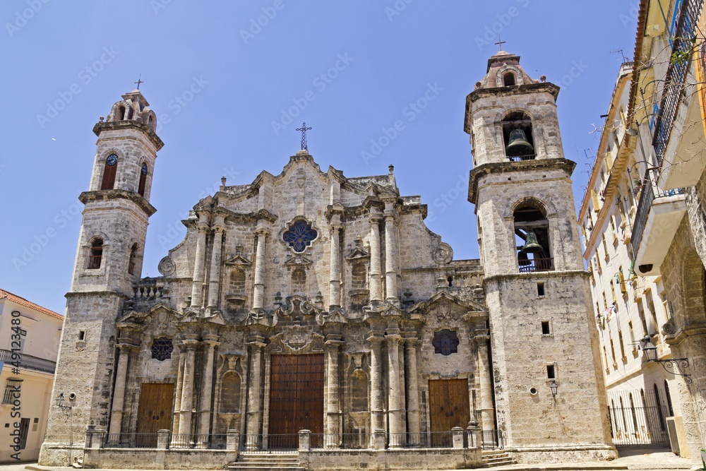 The Cathedral de San Cristobal de La Havana