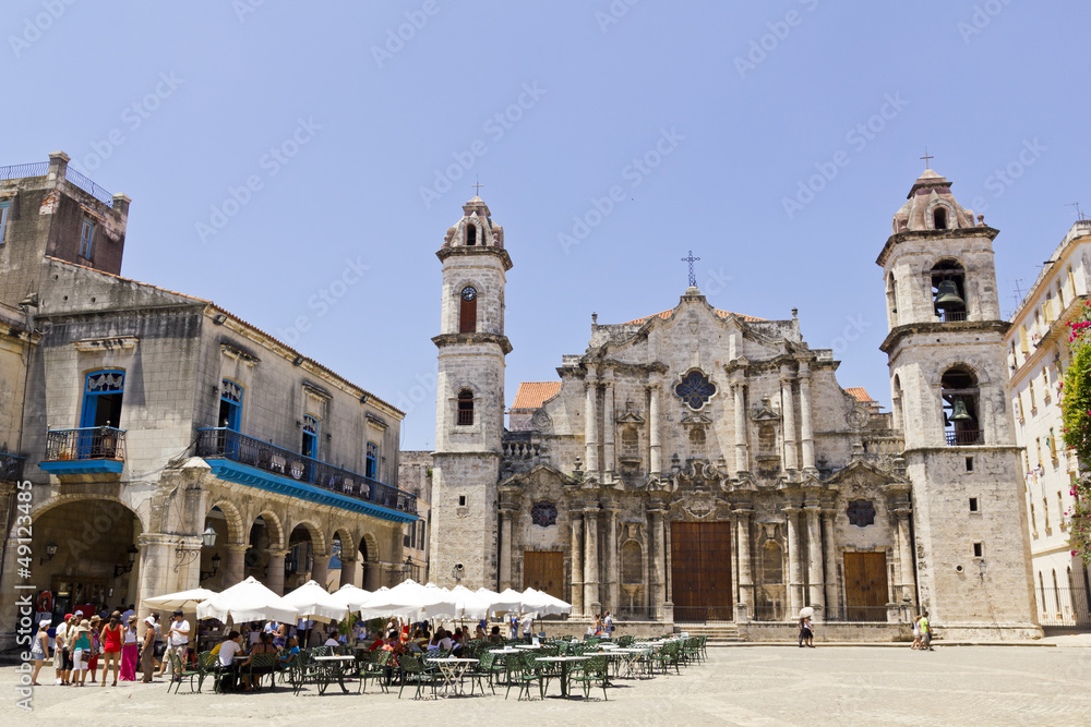 The Cathedral de San Cristobal de La Havana