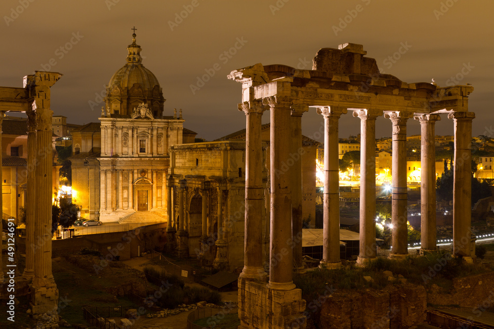 Obraz premium Roman Forum, Rome, Italy
