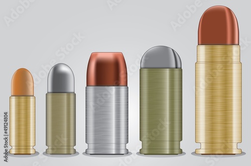 Handgun ammo set