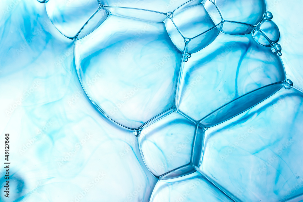 The surface of the bubble