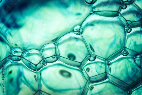 The surface of the bubble