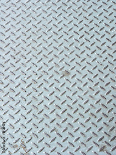 Grey iron industrial floor as background