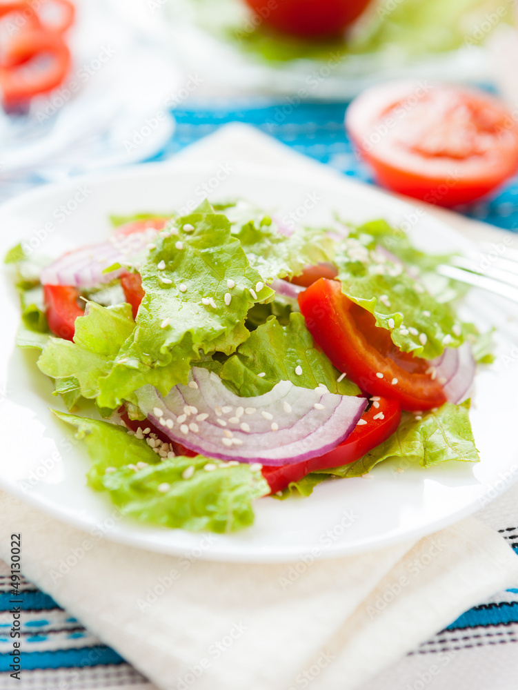 Vitamin salad with sesame seeds Vitamin salad with sesame seeds