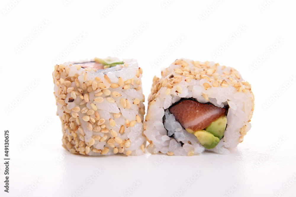 isolated maki roll isolated maki roll