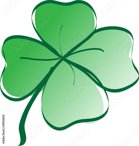 Lucky four leaf clover