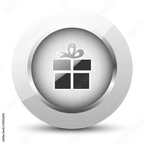 Geschenk Button Kugel