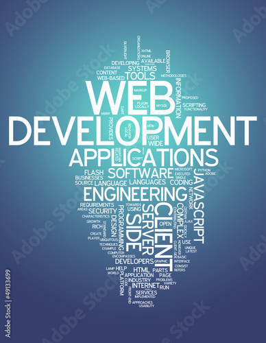 Word Cloud "Web Development"