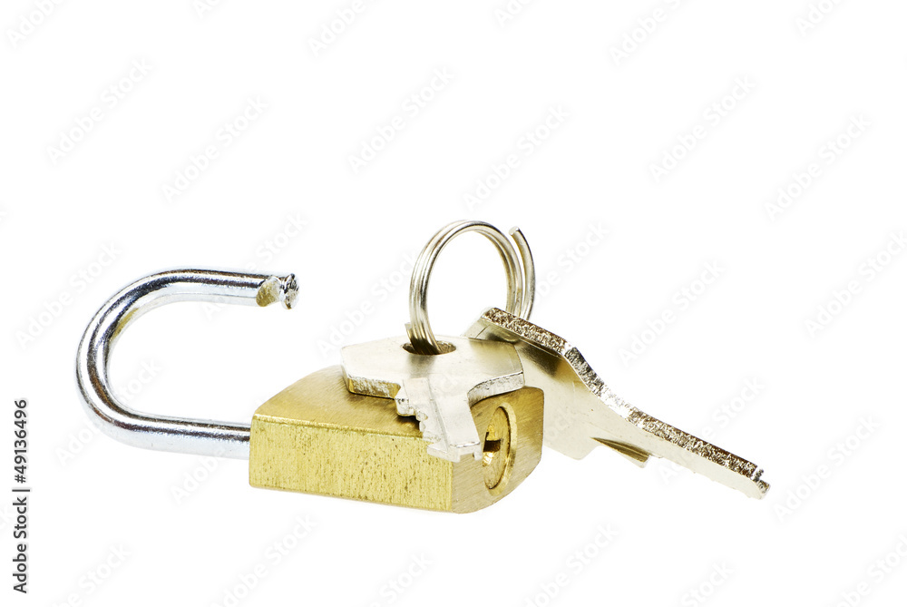 Padlock and Key Padlock and Key