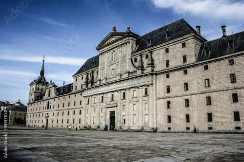 El Escorial - historical residence of the king of Spain