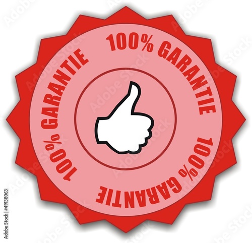 médaille 100% garantie