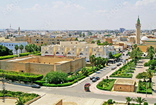 Overview of Monastir from the ribat, Monastir, Tunisia