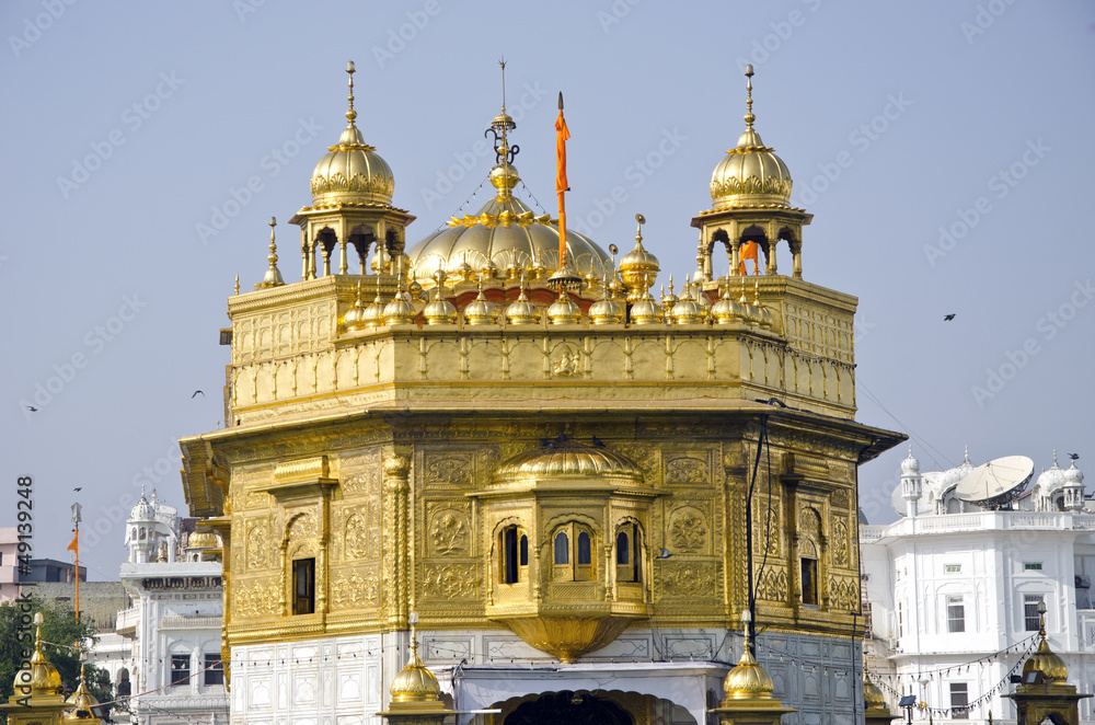 sikh Golden temple in Amritsar, India