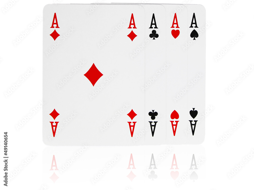 Obraz premium Poker d'assi 1