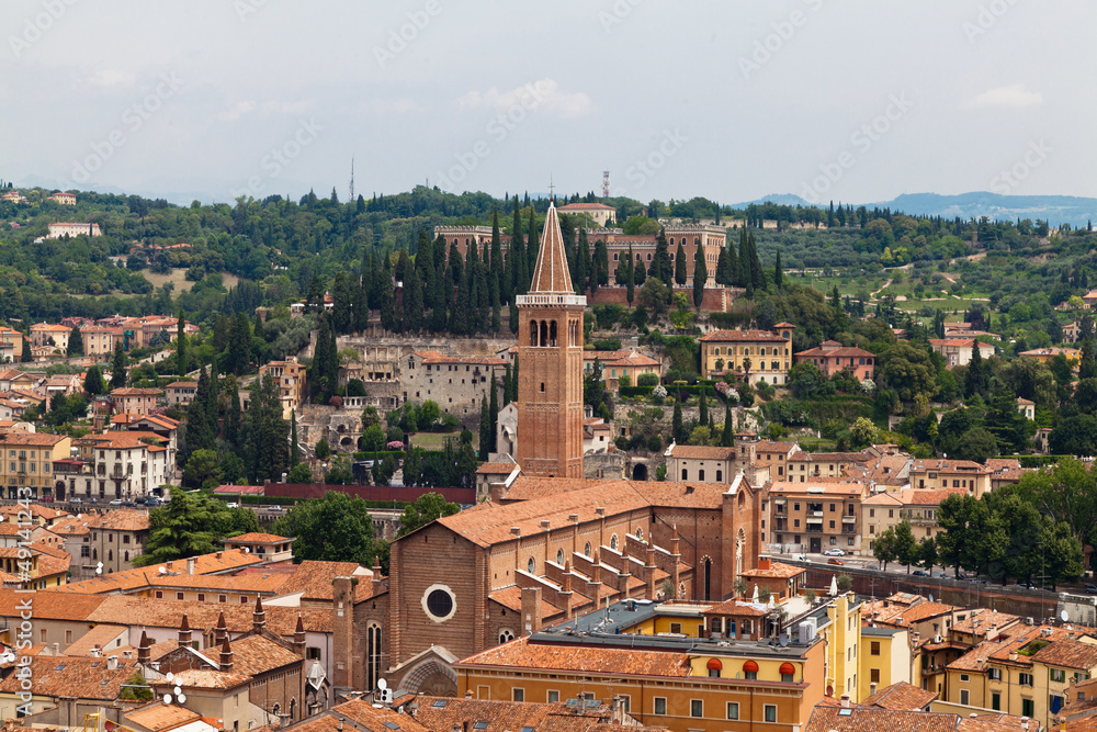Verona von oben