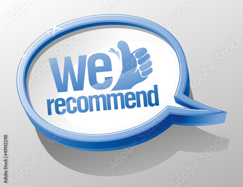 We recommended shiny speech bubble.