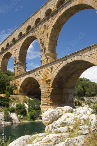 The Pont du Gard is southern France.