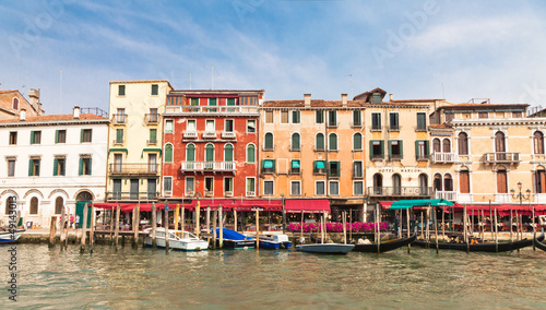 Venedig - Häuser am Canale Grande