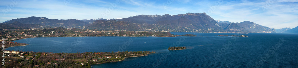 coast of garda lake, desencano, italy (La Rocca, Isolda di san B