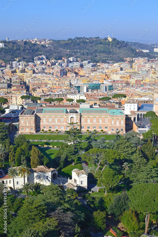 Giardini Vaticani - Palazzo del Governatorato in Vaticano