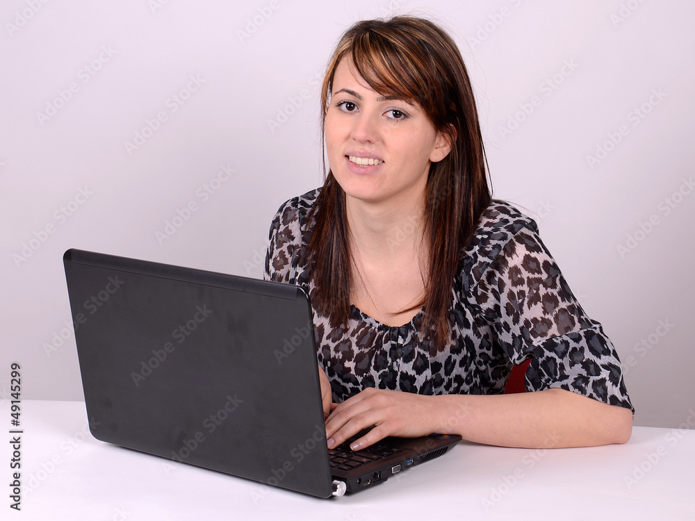 frau im büro frau im büro