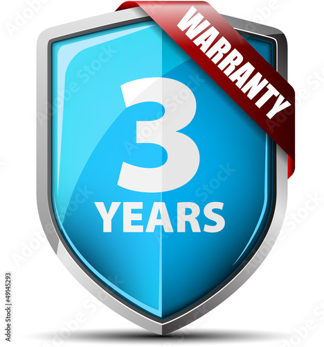 3 years warranty