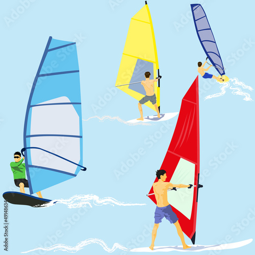 Windsurfers
