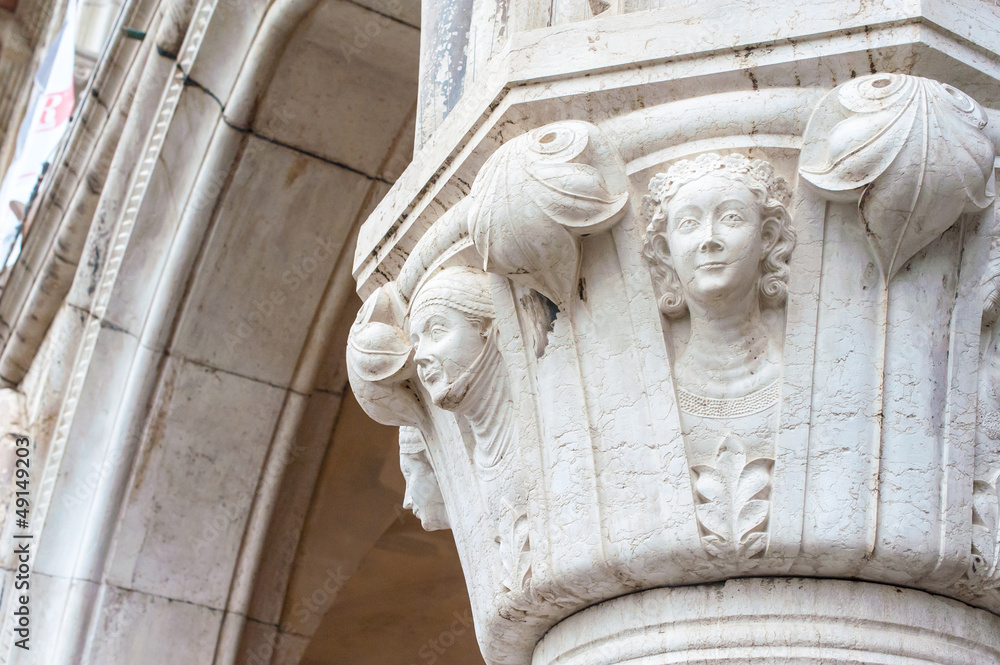 Fototapeta premium Construction, venice, details