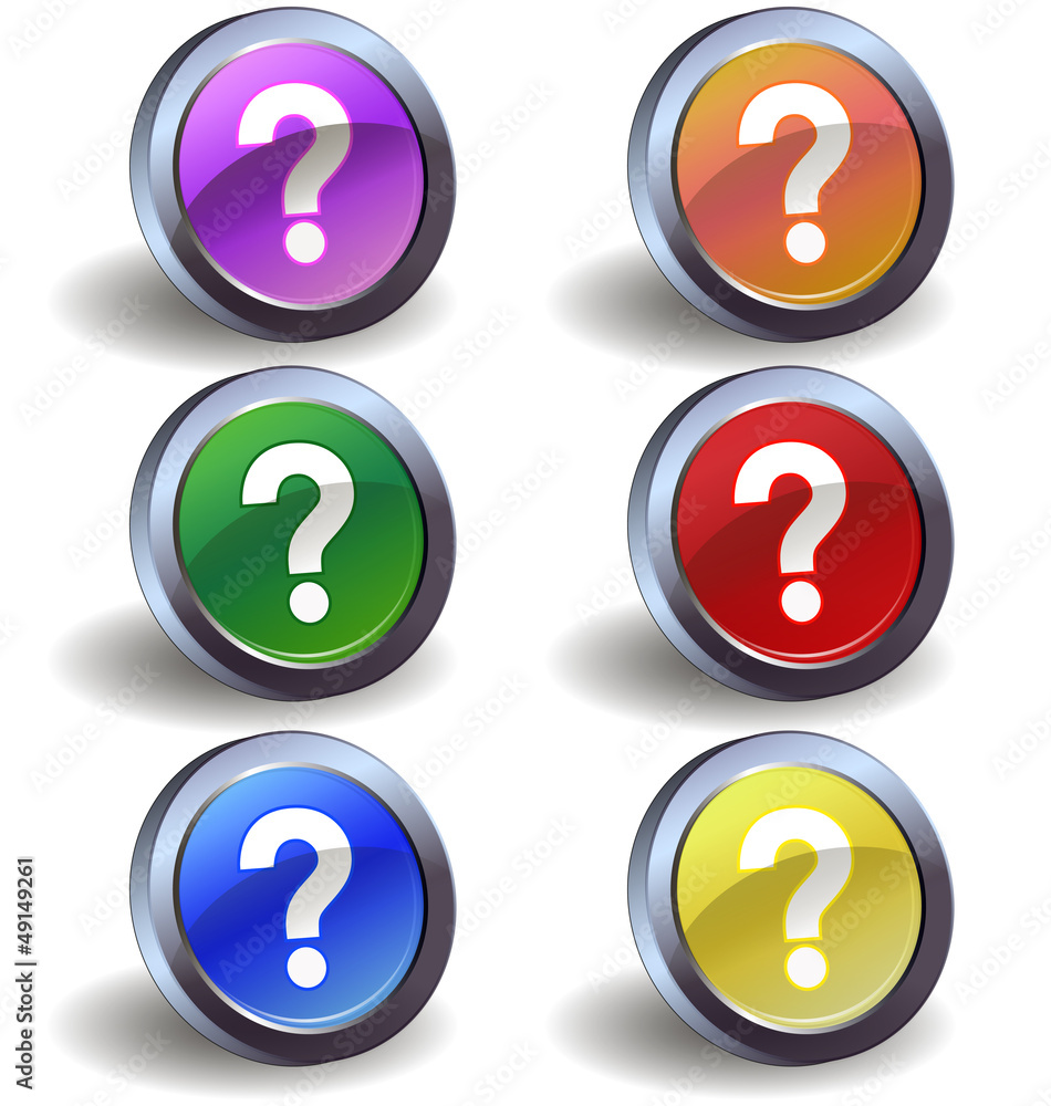 Question icons Question icons
