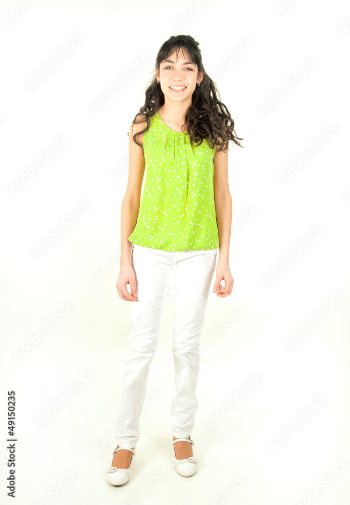 cute cheerful teenage girl cute cheerful teenage girl