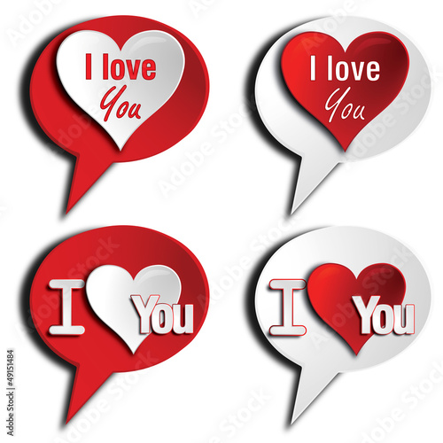 bulles speech  I love you